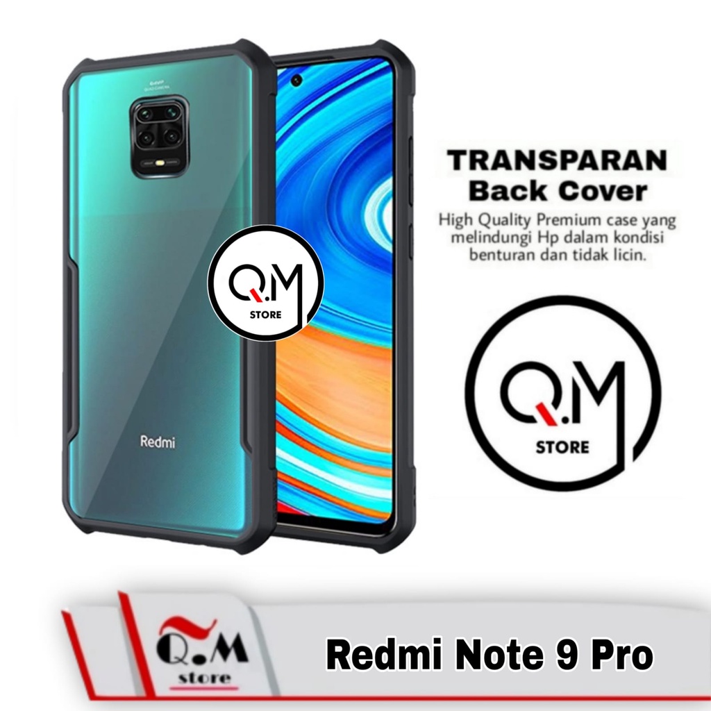 Case Xiaomi Redmi Note 9 Pro Airbag Shockproof Transparent