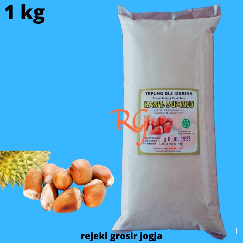 Jual Tepung Biji Durian Organik Kemasan 1 Kg Shopee Indonesia