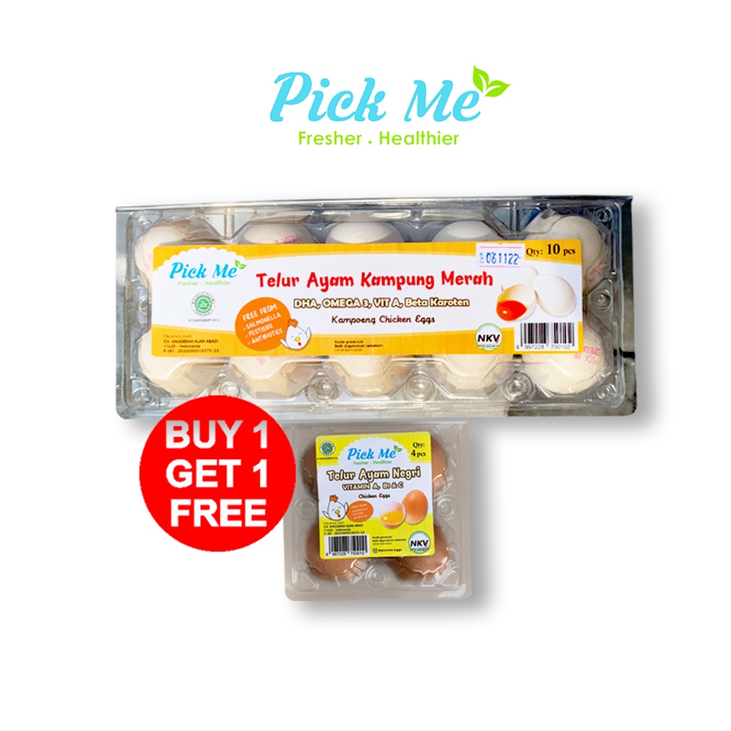 

PROMO 12.12 - Telur Ayam Kampung Omega3 (Buy 1 Get 1)