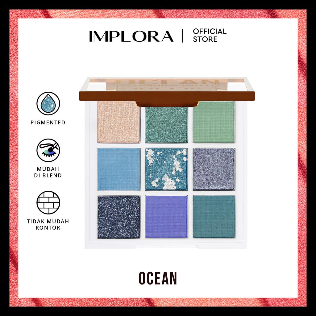 Implora NEW Eyeshadow Palette . EYESHADOW IMPLORA ORIGINAL 100% / Eyeshadow Implora