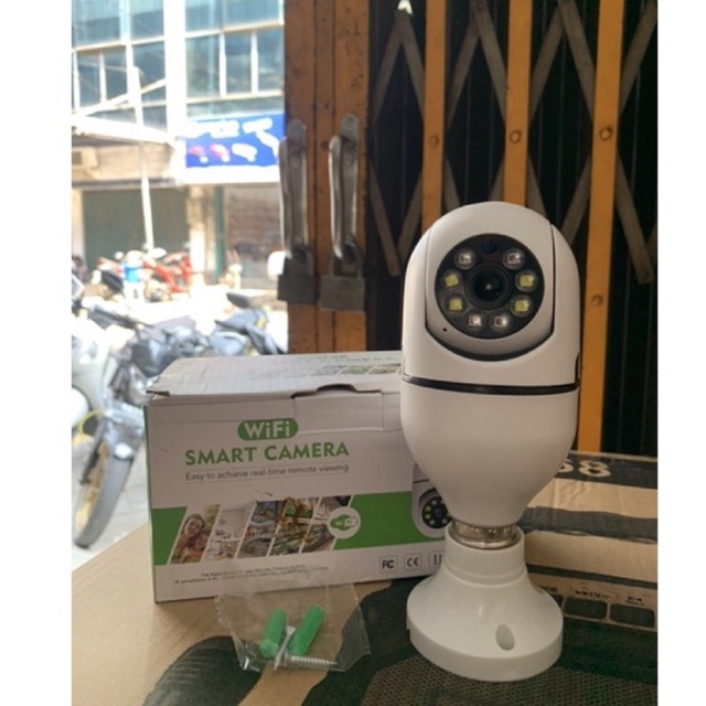 CCTV YQ08 Wireless Smart Camera // CCTV Lampu 360' Wireless IP Camera Ftycam pro