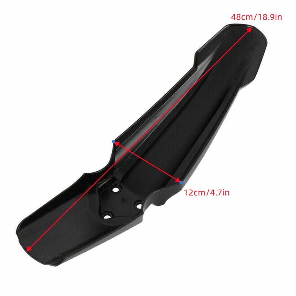Preva Sepeda Motor Front Fender Easy Fixed Outdoor Cycling Roda Ban Depan Plat Penahan Air