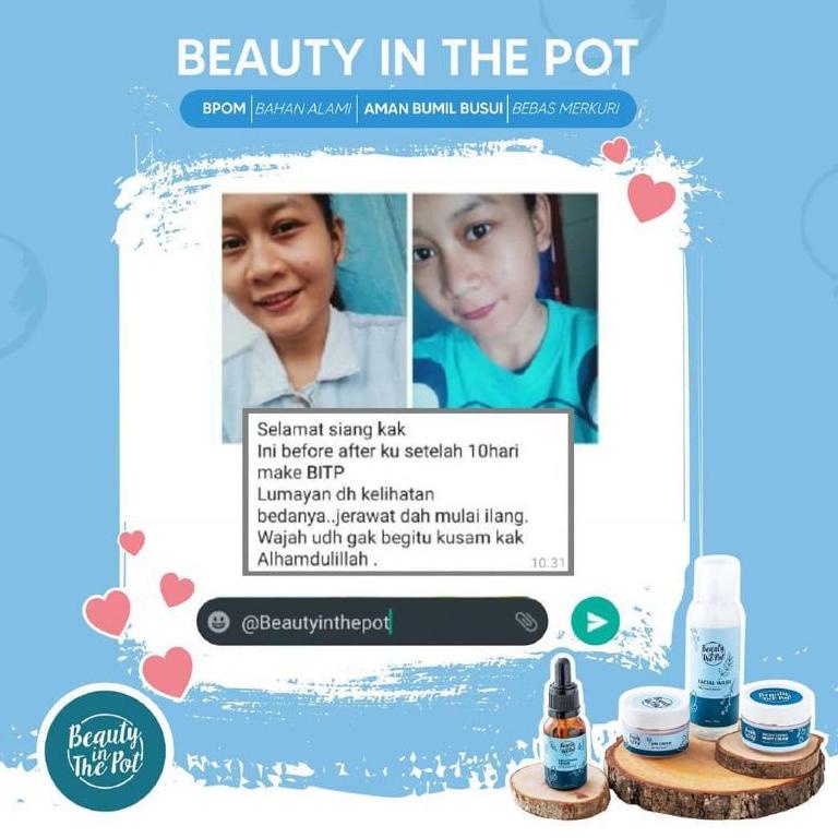 JTS.18Oc22ᵛ ‣  Beauty In The Pot - SKINCARE BPOM - Free Pouch