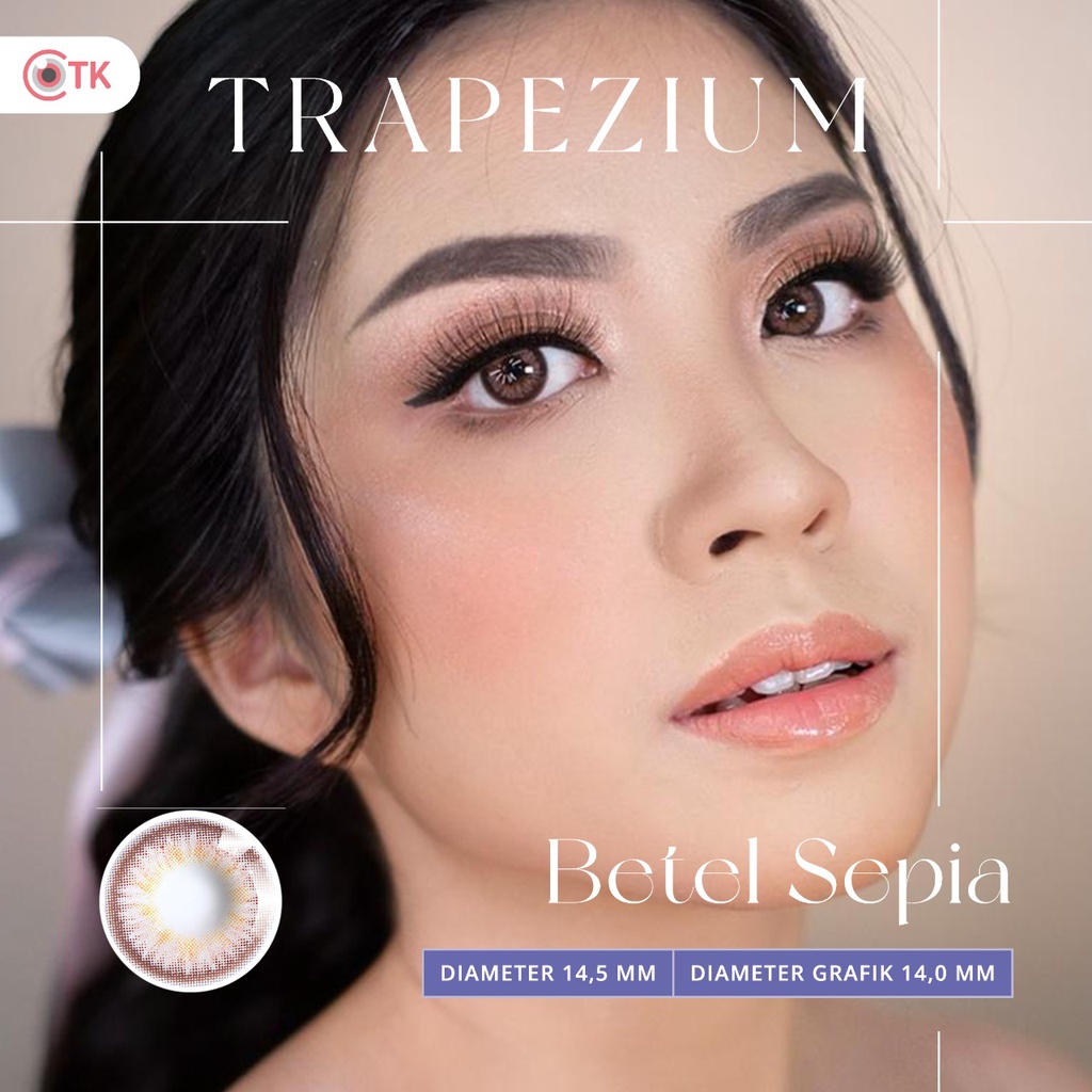 Soflen TRAPEZIUM DIA 14.50mm softlens lensa kontak normal