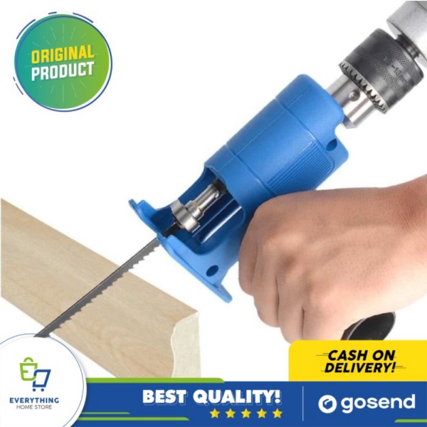 Unik Handsaw Osell 3IN1 Adaptor Bor Gergaji Murah