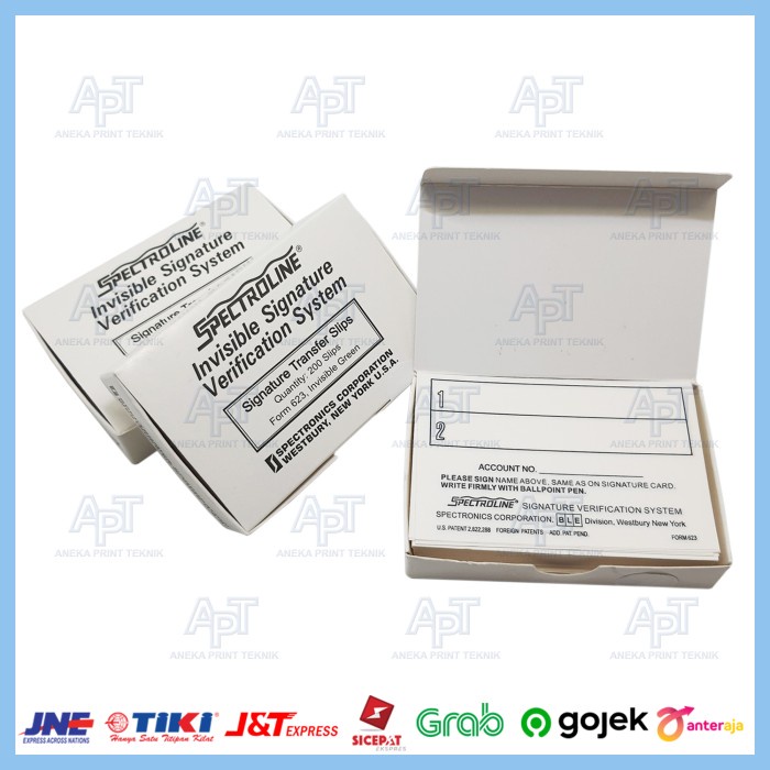 

Promo Bulan Ini Tranfer Slip Paper Spectroline Signature Limited