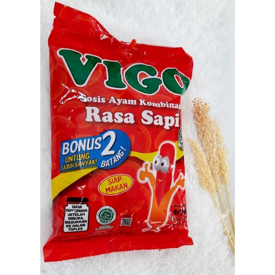 Vigo Sosis 682 gr / Vigo Sosis Rasa Mie Goreng