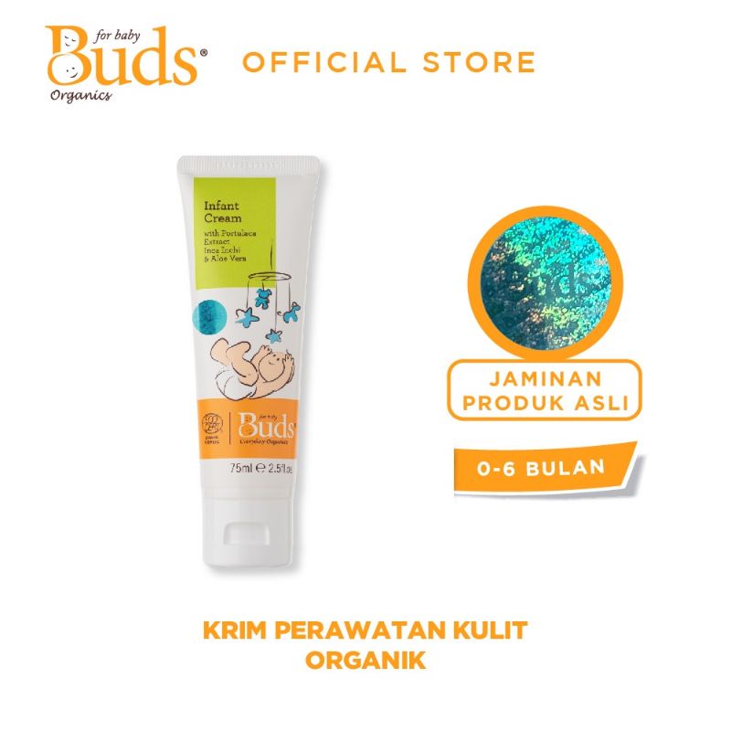 Buds Organics Infant Cream 75 ml / cream bayi