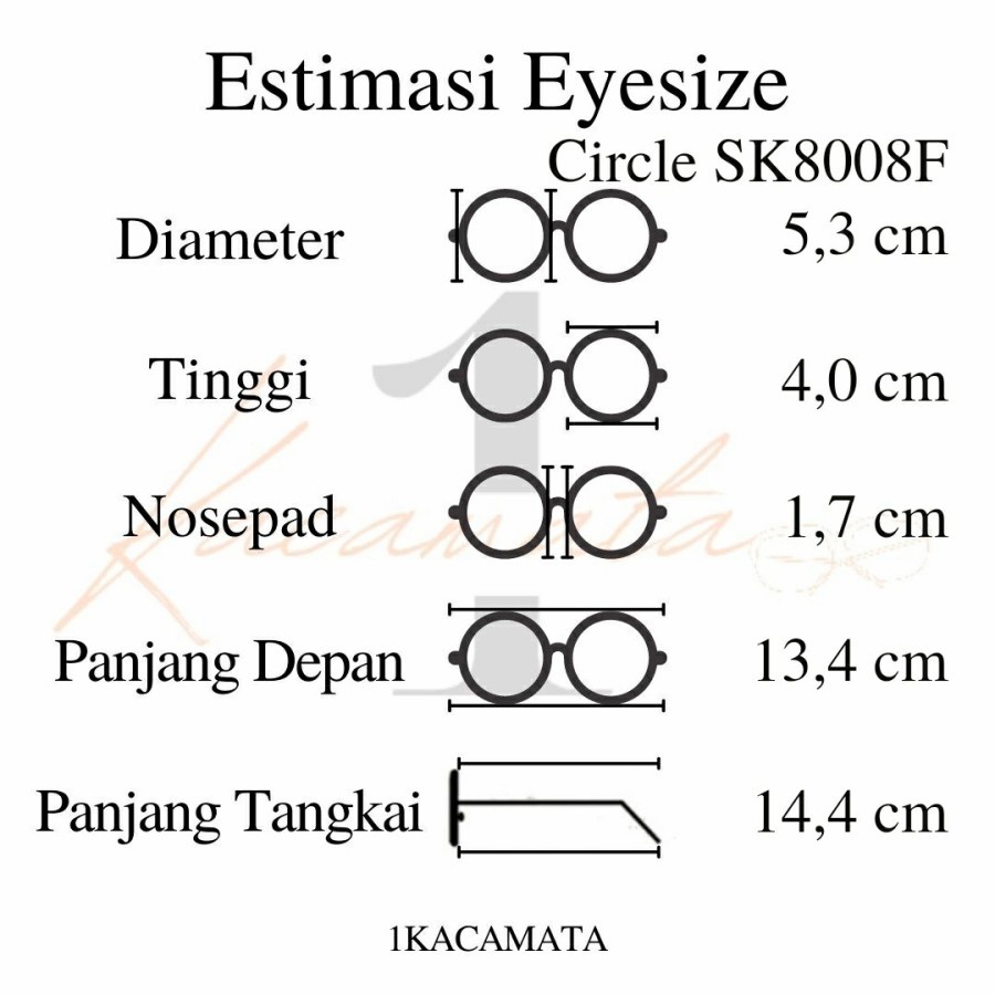 PAKET FRAME + LENSA ANTIRADIASI TYPE KEISHA