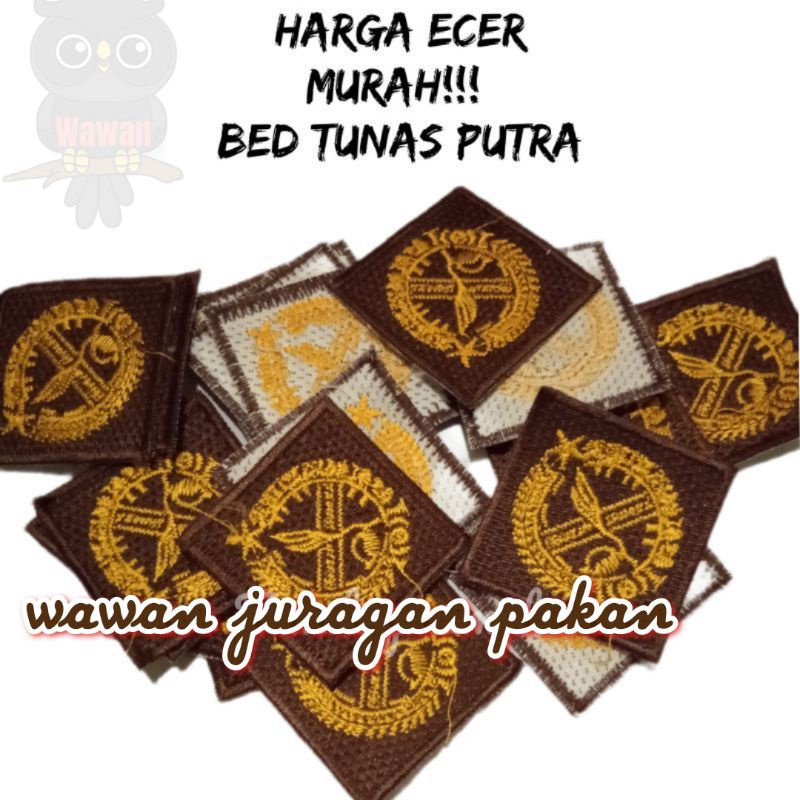 BEDGE TUNAS PRAMUKA PUTRA BED ATRIBUT PRAMUKA