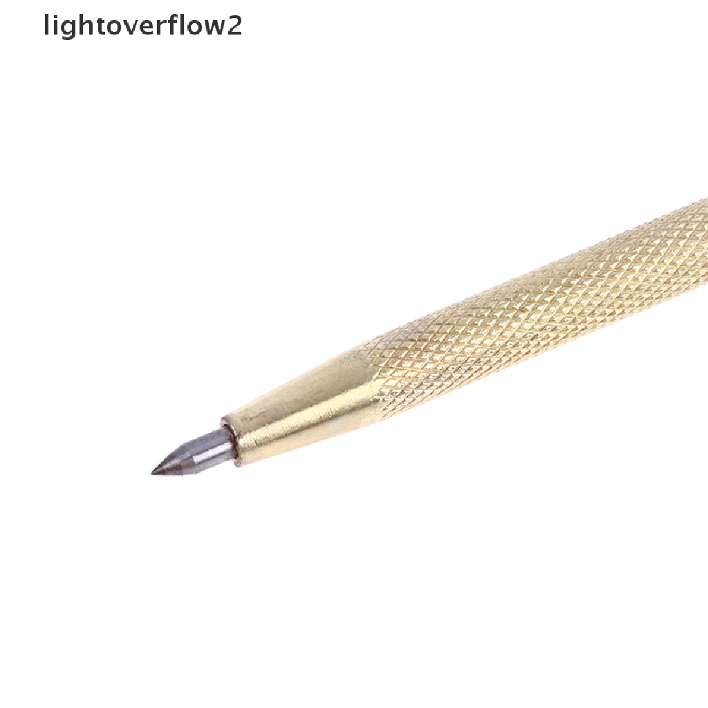 (lightoverflow2) Pena Stylus Bahan Tungsten Carbide Untuk Ukir Metal (ID)