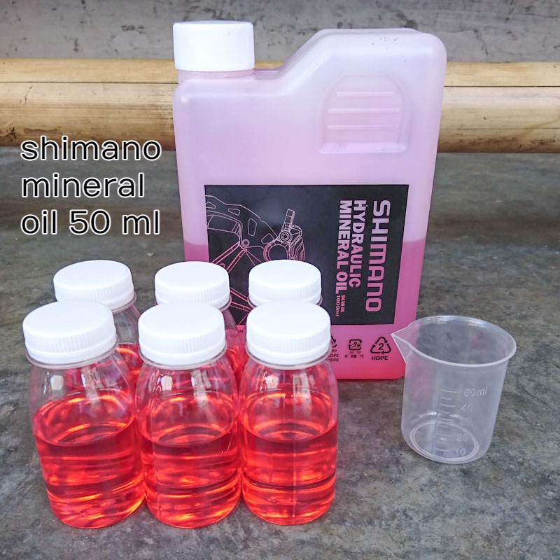 Minyak Rem Hidrolik Sepeda Shimano Mineral Oil 50 ml Ecer