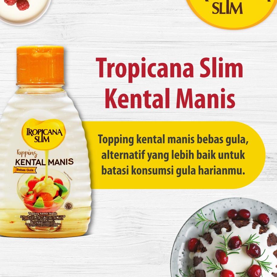

BestSeller Tropicana Slim Topping Kental Manis 150ml - Bebas Gula