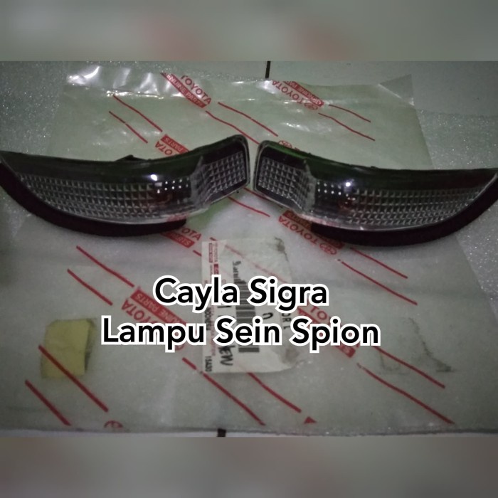 [BISA COD] Lampu Sein Spion Calya Sigra Sen Spion Calya Sigra Sepasang / Perlengkapan Variasi Mobil 