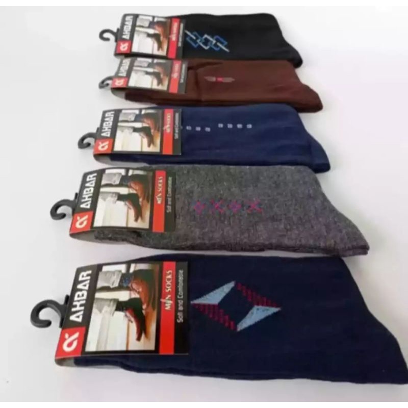 KAUS KAKI PRIA KANTOR PANJANG/KAUS KAKI PRIA MOTIF PREMIUM