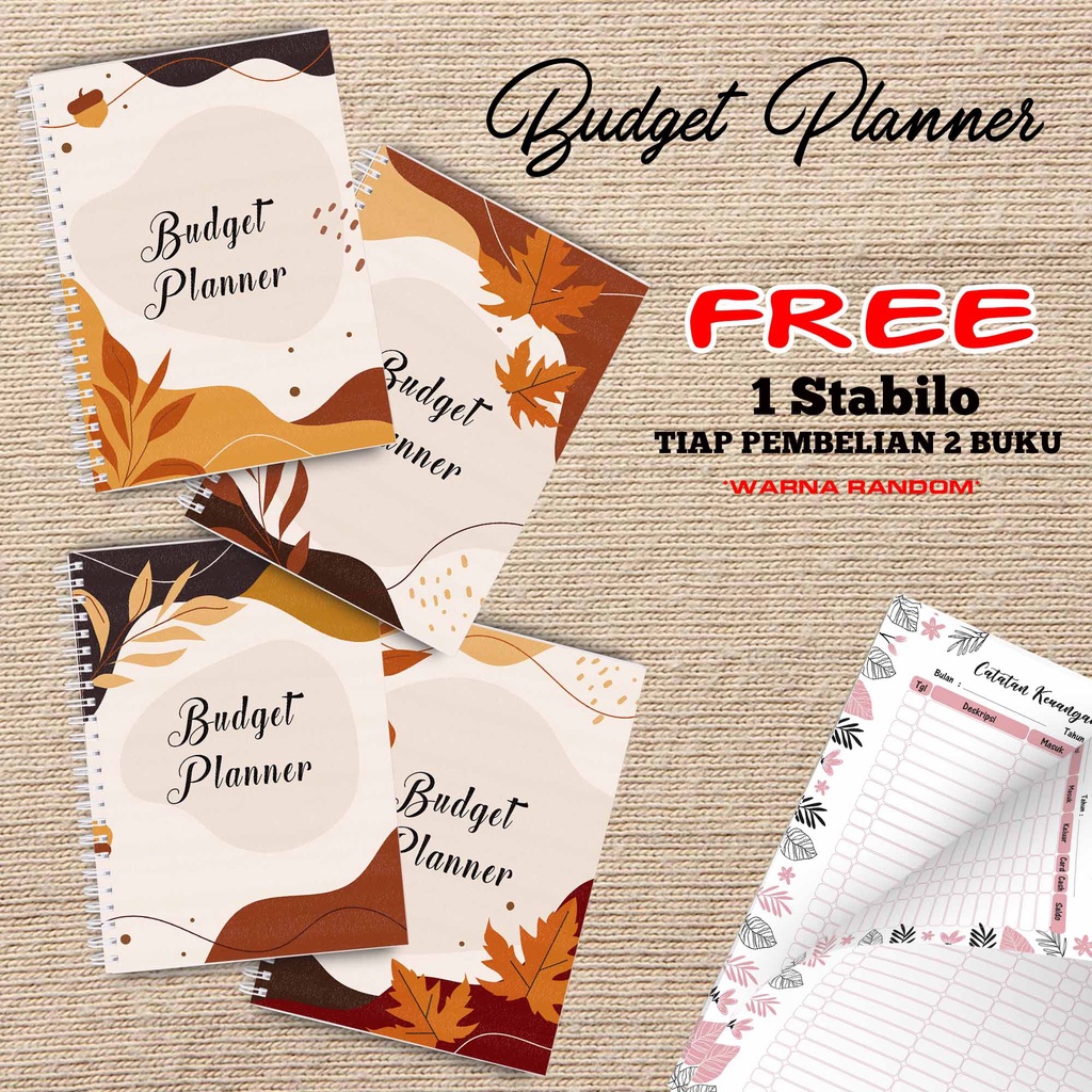 

Artomaringi Budget Planner / Financial Planner Beli 2 Buku Gratis Highlighter Kode BP04E