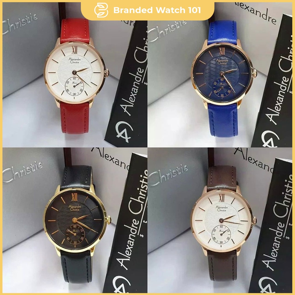 ORIGINAL Jam Tangan Wanita Alexandre Christie AC 2682 / AC2682 Garansi 1 Tahun