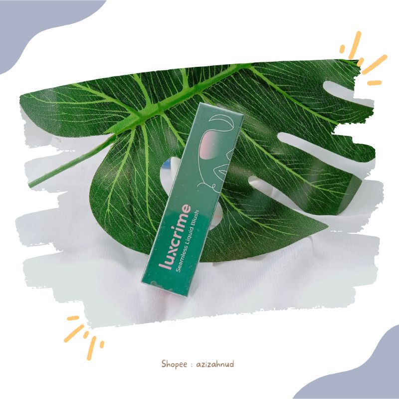 LUXCRIME Seamless Liquid Blush / Blush On / Pewarna Pipi