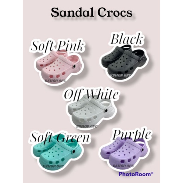 Sandal Crocs Sandal Baim Sandal Fuji Sandal viral Sandal perawat