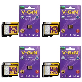 MEMORY CARD MICRO SD VGEN CLASS 6 | 4GB | 8GB | 16 GB | 32 GB [Ori 100%]