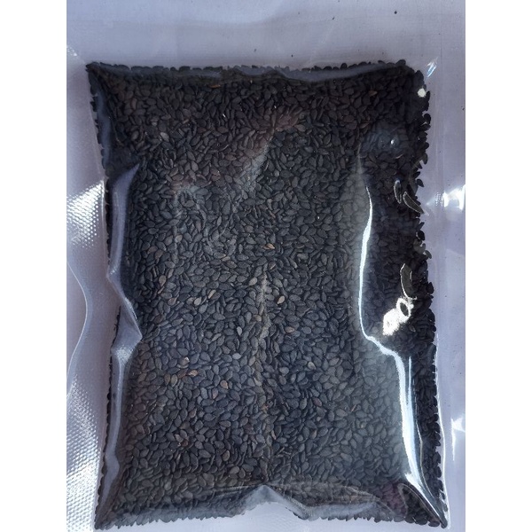 Wijen hitam 100 gram - Black sesame seed 100gr PREMIUM QUALITY