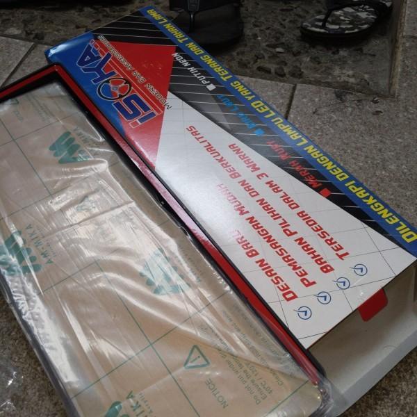 COVER PLAT ACRILIK LED TRUK BUS 24 VOLT