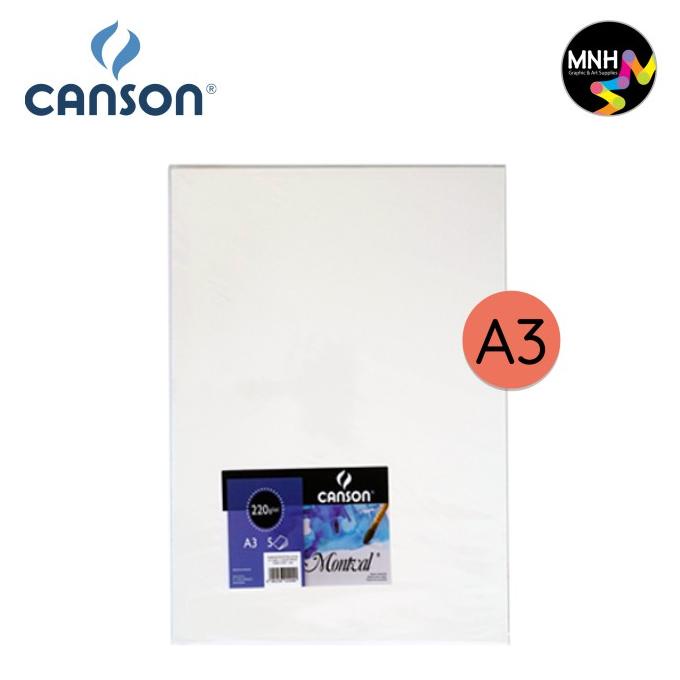 

DISKON CANSON MONTVAL COLOR A2 AQ CP 220G, 5 SHEET/PACK BERKUALITAS