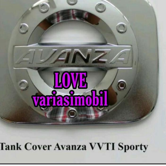 Update Tank cover avanza chrome tutup bensin avanza crome tahun 2004 2005 2006 2007 2008 2009 2010 2