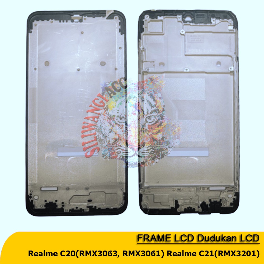 Frame LCD Dudukan LCD Realme C21 RMX3201