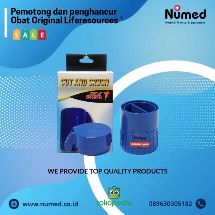 

Murah Alat Pemotong Dan Penghancur Obat 4In1 Original Life Resources Gilaa!!!
