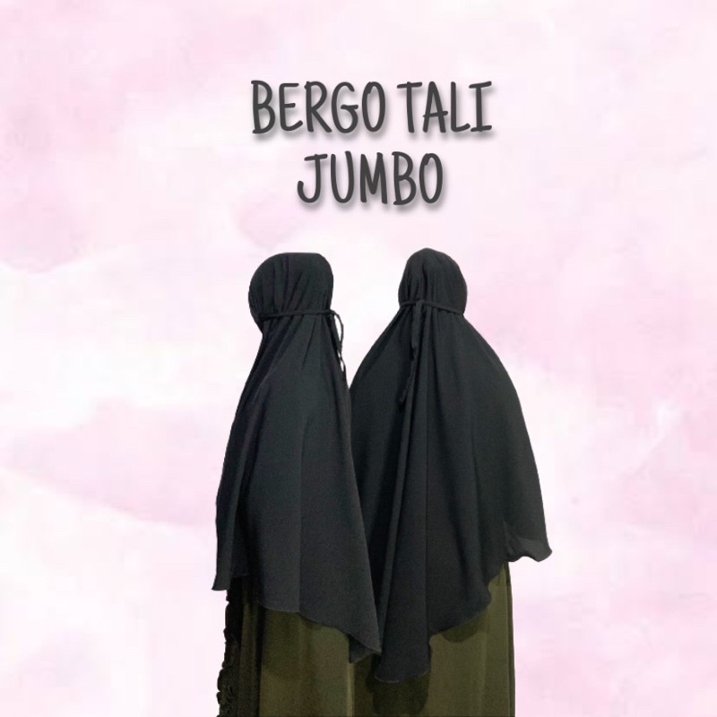 HIJAB INSTAN BERGO TALI JUMBO YORIS
