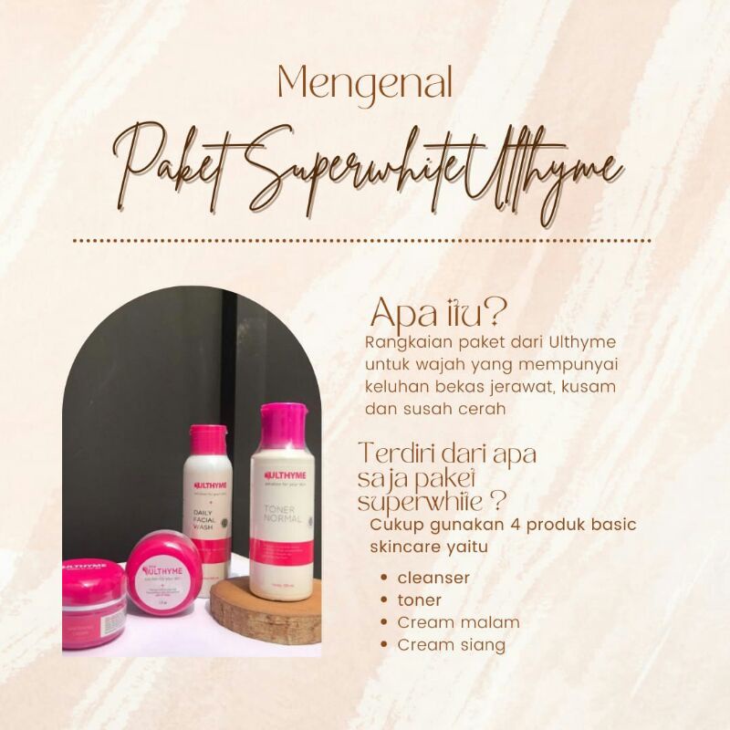 Ulthyme Superwhite Ulthyme