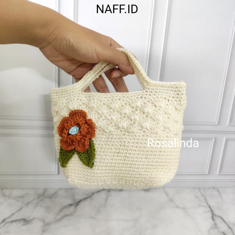 NAFF.ID-&quot;Rosalinda&quot; Tas Tengteng Mini Rajutan/ Mini Knitbag