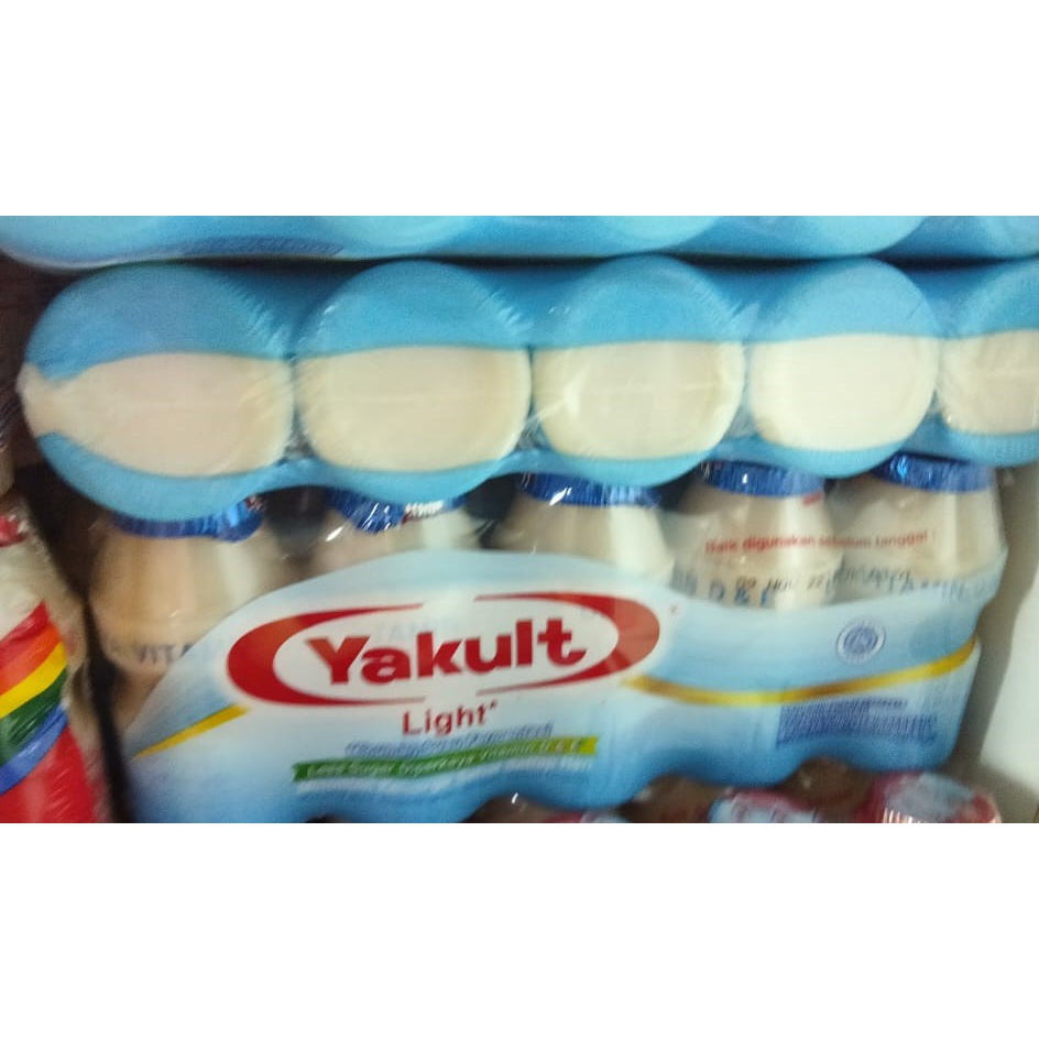 

(Ready) Minuman pencernaan yakult light less sugar isi 5 pcs per pack