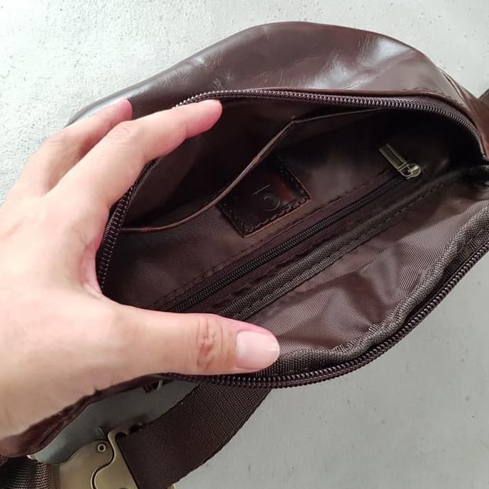 Tas -ISHIYA Kecil GERMANIC- Pria Pinggang Wanita KULIT ASLI Dompet Hp