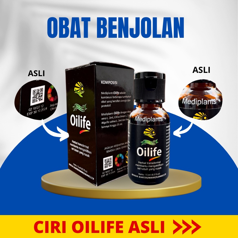 OILIFE Obat Herbal Benjolan dan Ambeien