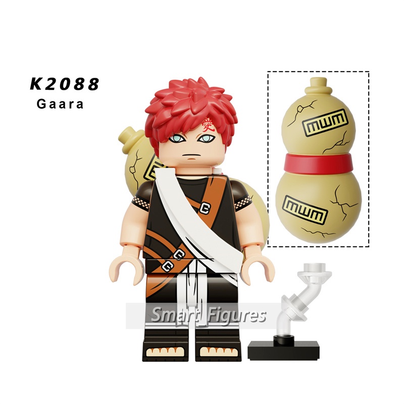 Mainan Balok Bangunan Mini Figure Naruto Sakura Gaara Tenten Haruno Sakura Hyuga Neji KDL812 Untuk Hadiah