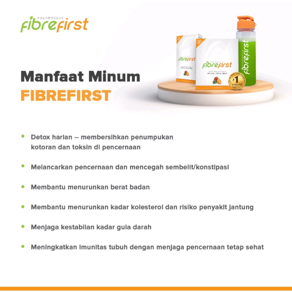 Fibrefirst suplemen kesehatan