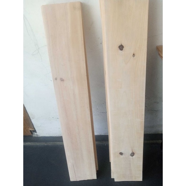 Papan Kayu Lebar 30cm kayu Pinus/ kayu Jati Belanda