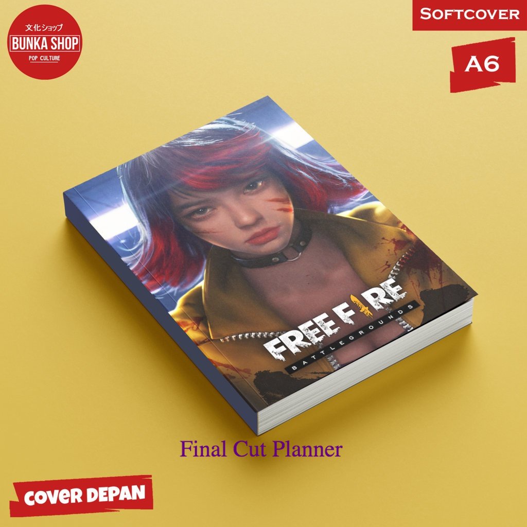 

Pocket Note Free Fire Kelly A Softcover A6 Buku Tulis Catatan Notes Agenda Planner Jurnal .