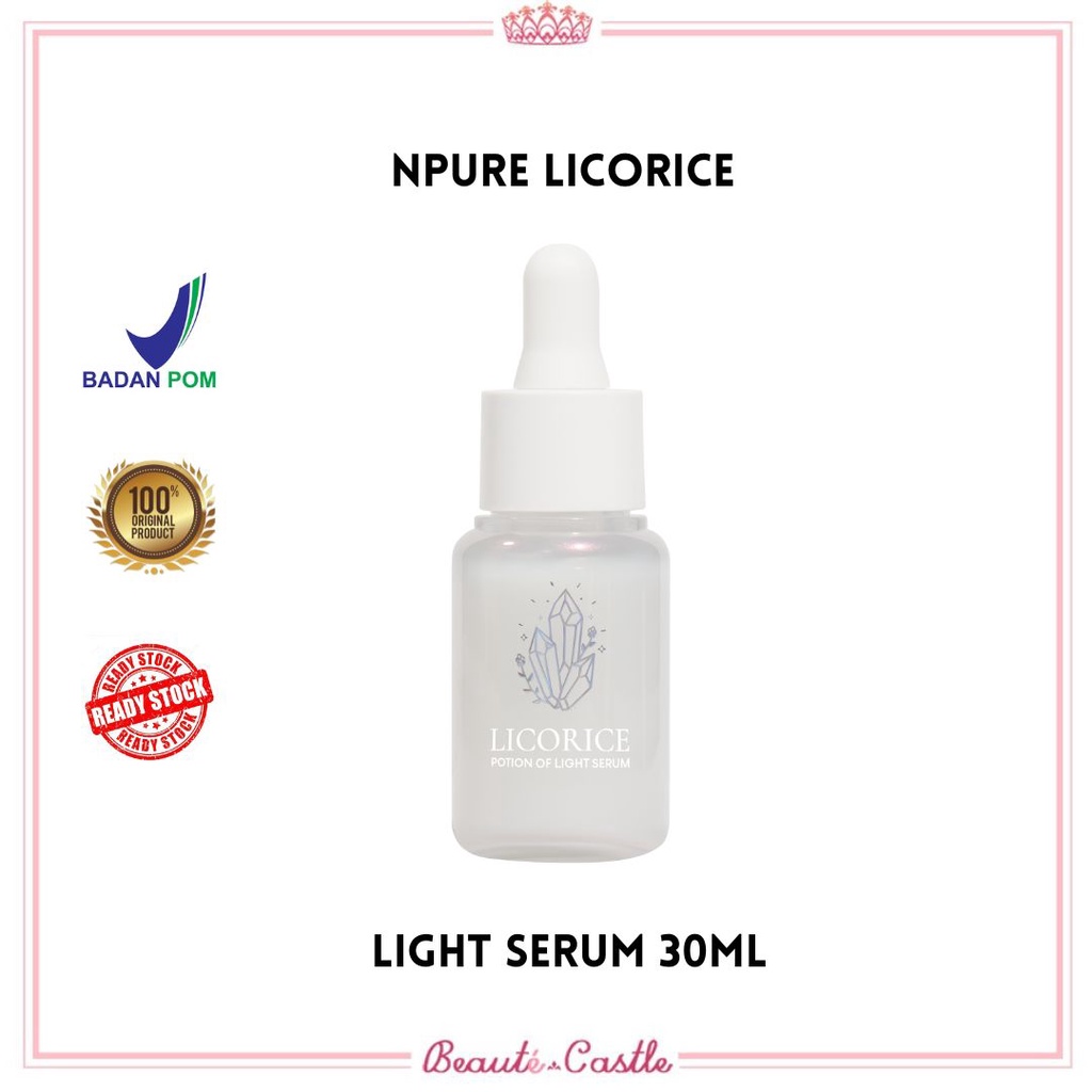 Jual NPURE LICORICE POTION OF LIGHT SERUM 20ML Serum wajah Shopee