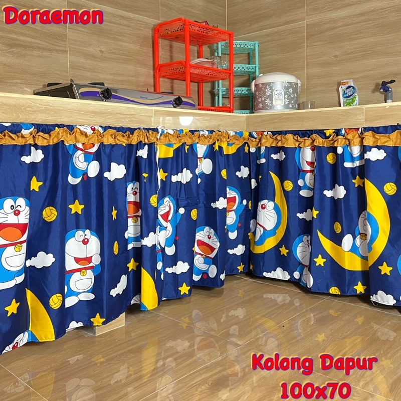 GORDEN KOLONG DAPUR  ••BISA RIQUEST UKURAN•• di etalase satunya••  GRATIS TALI IKAT 1,3.meter