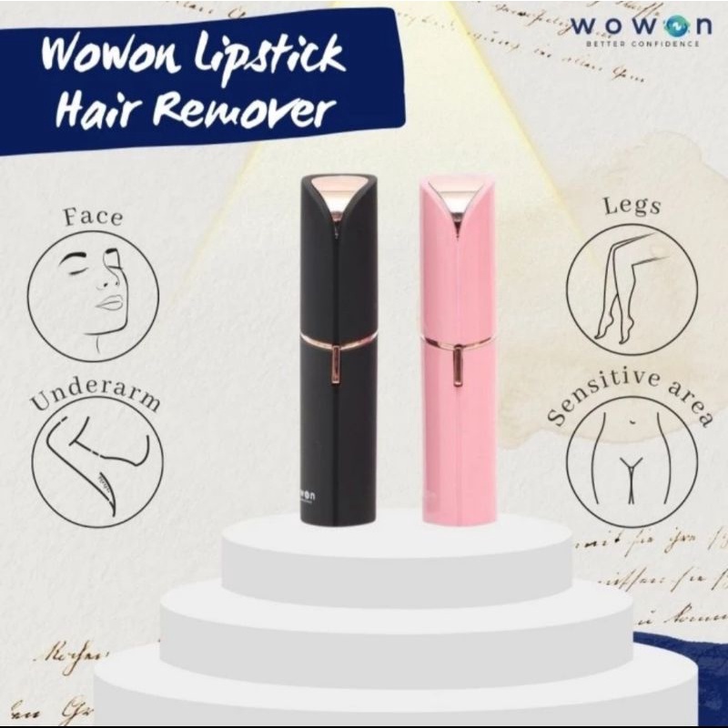 Wowon Ladies Hair Removal ( Alat Cukur Bulu Wanita Portable / Mini)