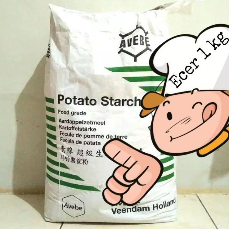 

Ido5O9a--POTATO STARCH 1 kg | Tepung Pati Kentang