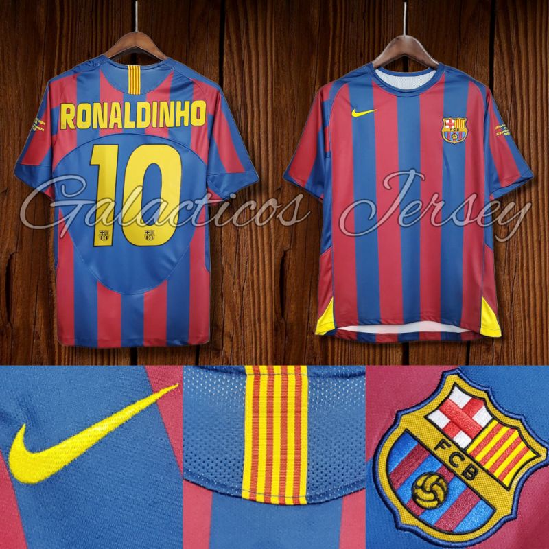 Jersey Retro Barcelona Home New 2006-2007 Grade Original