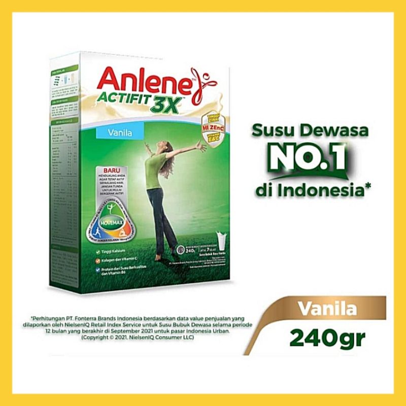 

Anlene Actifit Vanila 240g