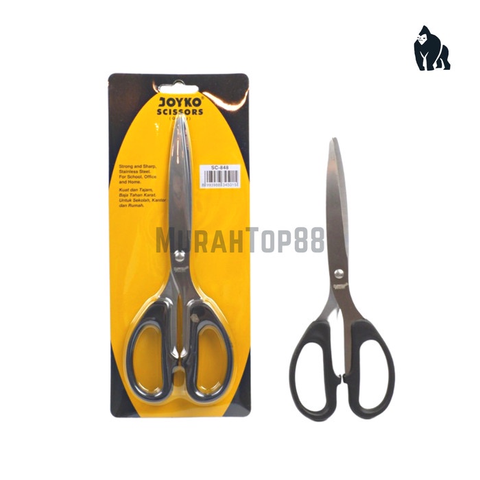 

Limited [Per Pcs] Gunting Besar Joyko Sc-848 / Large Stainless Steel Scissors Bagus