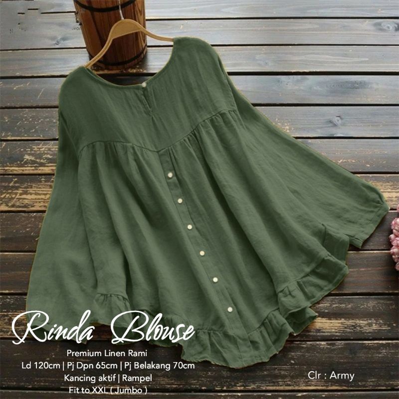 RINDA BLOUSE WANITA TERBARU