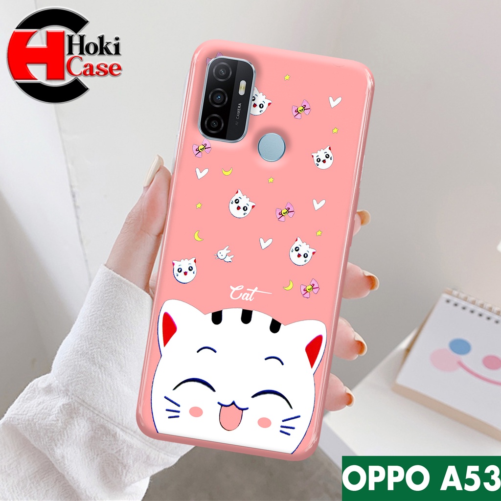 Case Oppo A53 - Fashion Case Kartun - 7 - 3d - Case Hp Oppo - Casing Viral - Kesing Hp Couple - Case
