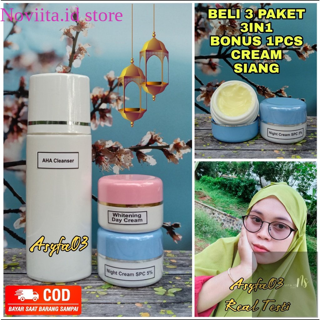 PROMO 3in1 Dan Ecer Cream Farma Wdc Original Bersegel Dan Berlabel